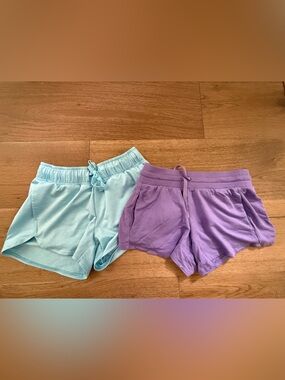 all in motion girls set of two shorts